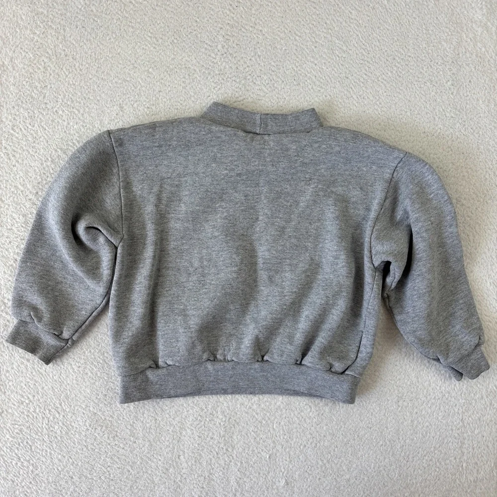 VINTAGE CLEMSON TIGERS Childrens Sweatshirt XL (6-7) Gray‎ Youth Boys Girls LS
